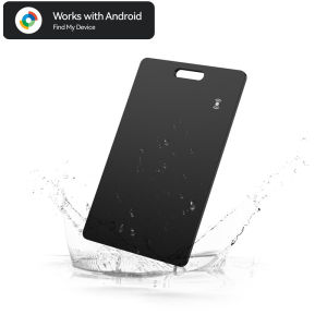 Wallet Tracker Card for Android Rechargeable Wallet Finder Compatible with Google Find My Device App (Android Only)