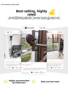 MINGZHI | Suction Folding Portable Drying Rack