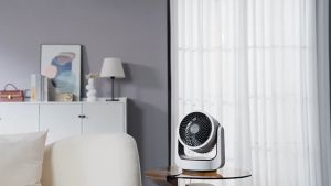 Air Circulation Table Fan 3 Speed Strong Wind Fan 80W Portable Light Weight Table Fan