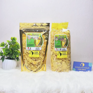 ⚡ส่งไว⚡ ทุเรียนทอด OTOP แผ่นเล็ก 150g 500g หมอนทอง มี อย. ประหยัด จันทบุรี ตราป้าแกลบ (PK-038/055)