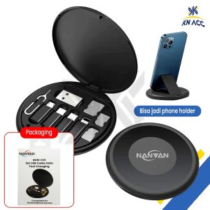 [KN ACC] NANVAN NVN-CS1 SAMBUNGAN KABEL CHARGER 1 SET PORTABLE FAST CHARGING 60W PREMIUM QUALITY