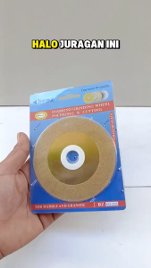 MATA GERINDA POTONG POLES KACA GRANIT MARMER BENZ 4"  DIAMOND MATA PISAU POLES POTONG KACA GRANIT