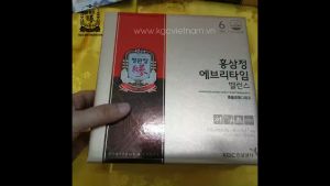 Nước hồng sâm Everytime Balance KGC Jung Kwan Jang 10ml x 30 gói