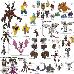 Hot Toys | 99 Nights in The Forest Deer Building Blocks Set 99 Nights in The Forest Deer Blocks for Boys Christmats Toys Birthday Gifts