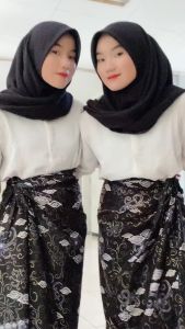 cod rok lilit batik wanita bawahan kebaya pakaian pesta tradisional