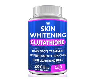 Skin Whitening Glutathione 2000mg - Viên uống làm sáng da giảm thâm nám chống lão hóa hiệu quả 120 viên