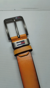 Sabuk Ikat Pinggang Kulit CHN11 Cowok Stainless Anti Karat Grosir Murah Awet Premium