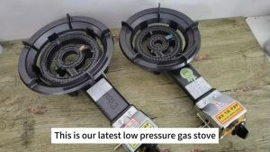 Heavy Duty Single Burner Cast Iron Automatic Ignition Gas Stove Low Pressure WSGSCI-21A/31A