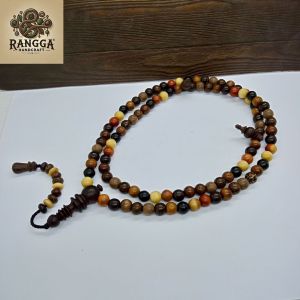tasbih kayu galih asem kombinasi 8 kayu langkah A01