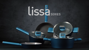 NEW LAUNCH - Numan Frypan Penggorengan Anti Lengket Lapisan Keramik 24 cm Lissa Series