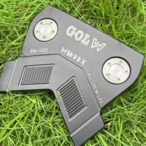 WVVX PA-100 Golf Putter Head All CNC Milled 6061 Aluminum Matte Black Right Hand Club Head Only Without Shaft Grip