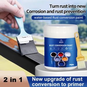 No solid rust antirust paint for industrial metal waterborne paint multicolor steel tile renovation