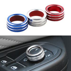 For Volkswagen VW POLO GTI GOLF 4 5 6 7 8 For Seat Ibiza 2018-2022 Rearview Side Mirror Adjustment Knob Trim Ring Sticker