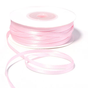 50 Yards/cuộn 3mm Hai Mặt Satin Ruy Băng Để Gói Quà Tóc DIY Trang Sức Thủ Công Cổ Điển Màu Trơn Trang Trí Webbing
