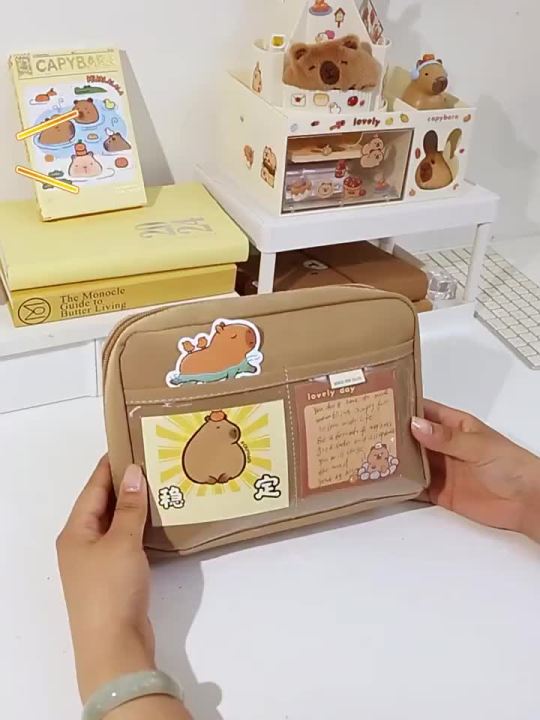 Capybara Stationery Set, Capybara School Supplies, Cute - View #9