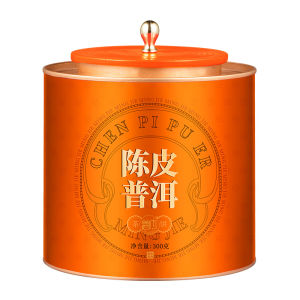 Authentic Chen Pi Puer Tea New Meeting Yunnan Palace Sheng Cha Aged Tea Loose Leaf Small Tea Cake Post-Work Snack