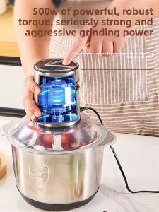 JINDONG | Multi-Function Electric Meat Grinder & Food Processor for Home Use