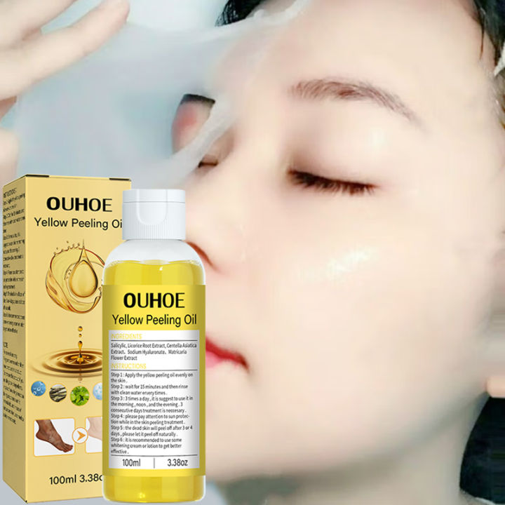 Huile De Peeling Jaune 'Original' - Extra Fort - Flacon 100 Ml (annonce Dit 50ml) - Neuf - Fabriqué En France