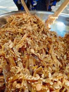 500g mứt chuối xào gừng đậu phộng