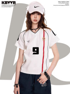 KBVVR | V-Neck Slim Fit T-Shirt Striped
