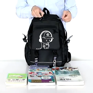 Anime One Piece Backpack for School Waterproof Packbag Napsack Large Capacity Knapsack School Bag