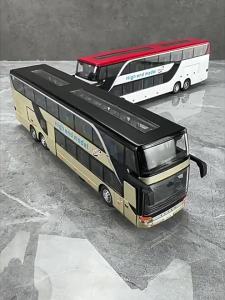 Xe Buýt Hai Tầng Cỡ Lớn Dành Cho Trẻ Em Mô Hình Hợp Kim Mô Phỏng Xe Kinh Doanh Đường Dài Đồ Chơi Quà Tặng Bằng Kim Loại Trang Trí Dành Cho Lứa Tuổi Từ 14 Trở Lên
