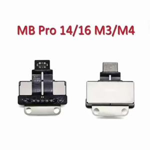 2024 New for Macbook Pro 14" 16" A3185 A3186 A3401 A3403 A3112 DC Power Jack Connector with Cable Charge Power Jack Port