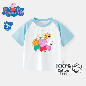 Peppa Pig | Short Sleeve Lightweight Cotton Childrens T-Shirt