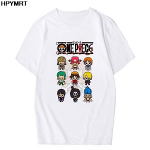 Bandai | One Piece Cotton Short-Sleeved T-Shirt Anime Print Fashionable Top for Adults And Children