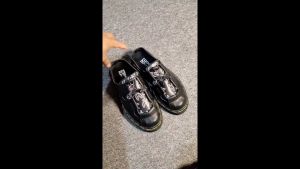 Orkid Sandal Slide Pria Selop Hitam Trendy Kulit Pu
