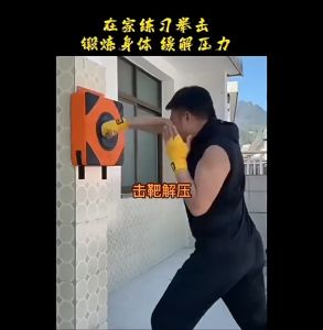 กระสอบ ทราย มวย เป้าหมายกำแพงมวย เป้าหมายมวย กระสอบทรายติดผนังในครัวเรือน เป้าหมายมวย อุปกรณ์ฝึกอบรม Sanda สำหรับผู้ใหญ่และเด็ก กระสอบทรายต่อสู้