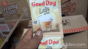 GOOD DAY LATTE ORIGINAL Kopi Good Day Korea isi 1 Renceng x 10 Sachet