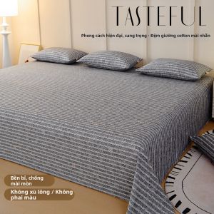 BEIPIN | Extra Large Pure Cotton Flannel Bed Sheet Set