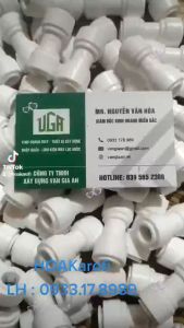 Cút Nối Nhanh 2 Đầu Dây 10 Dùng Cho Máy Lọc Nước RO - NaNo