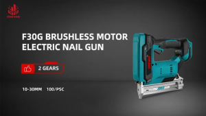 🔥Bulacan Stock🔥F30G Electric Nail G un Brushless Electric Tacker G un F30G Nailer Stapler Framing Nailer Tacker Machine Cordless Woodworking Power Tool For Makita 18V Battery