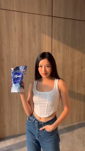 โปรแพ็ค5ถุง Haby ฮาบี้น้ำยาซักผ้า ซักผ้าขาว สูตรเข้มข้น ขนาด720มล กลิ่นเฟรชมารีน ขจัดคราบหนัก ลดกลิ่นอับ กลิ่นหอมยาวนาน น้ำยาซัก