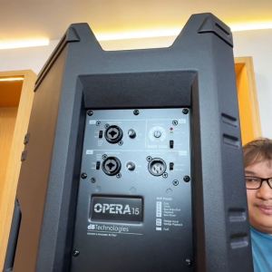 dBTechnologies OPERA15 ลำโพง 15 นิ้ว 2 ทาง แอมป์ในตัว กำลัง 1200 วัตต์ ความดัง 130 dB AT Prosound