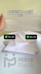 Kantong Plastik Anti Panas HD Tipis 10x20 12x25 15x30 18x35 20x35