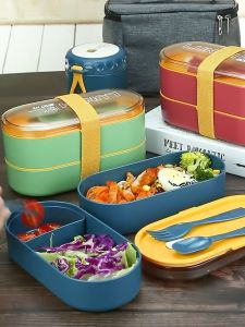 [READY] Aimilo Tempat Makan Anak Tk BPA Free Dapat digunakan untuk Microwave Kotak Bekal Anak Lunch Box Tempat Bontot Free Sendok - Lazada