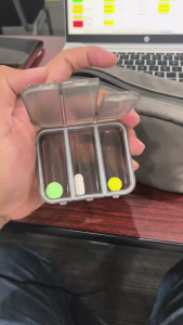 Penyimpanan Pil Portable Multifungsi Luar Ruangan Kotak Penyimpanan