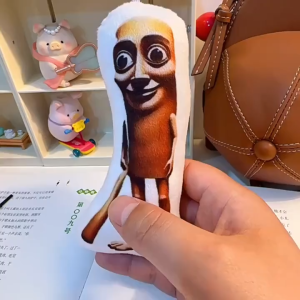 พร้อมเสียงBrainrotของเล่นTung Tung Tung Sahurพวงกุญแจ พร้อมเสียงของ ของเล่นตุ๊กตาจี้