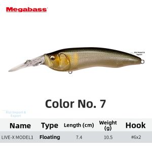 Megabass | Floating Lure Minnow for Bass