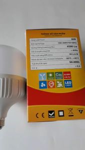 Bóng đèn led kín nước 60w ánh sáng trắng tiết kiệm điện