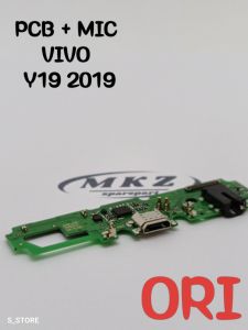 CONNECTOR CHARGER VIVO Y19 2019 ORI PAPAN KONEKTOR CAS FLEXIBLE CAS PCB BOARD CASAN BOARD USB CON TC VIVO Y19 2019 ORIGINAL + IC