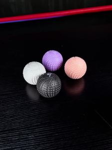 GINGPAI | Dụng Cụ Massage Cơ Bằng Bóng Fascia Bóng Lacrosse TPE Để Thư Giãn Mô Sâu Dụng Cụ Tập Thể Dục Yoga Chăm Sóc Lưng Vai Chân