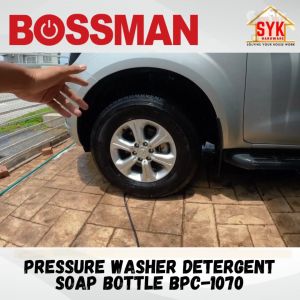 SYK Bossman BPC-1070 1Pcs High Pressure Washer Water Jet Detergent Soap Bottle Snow Foam Bottle Botol Sabun