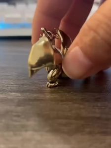 Takara Tomy | Pokémon Brass Figure Charizard Blastoise Dragonite Bulbasaur Roaring Flying Dragon Statue Animal Figurines Model Decoration gift