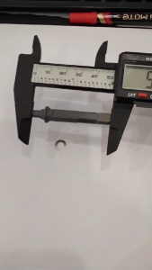 อุปกรณ์เสริมแต่งรอก เสาแกนเฟืองหลักล้อหมุน น้ำหนัก 4.5 กรัม ขนาด 5x8 mm น้ำหนักเบา - ThiBaan Fishing