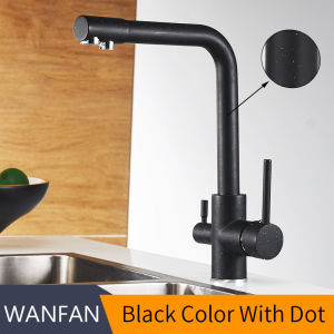 Filter Kitchen Faucets Deck Mounted Mixer Tap 360 Rotation with Water Purification Features Mixer Tap Crane For Kitchen