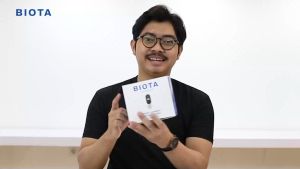BIOTA Bundling Smart Camera Battery Fixed - Kamera CCTV Wifi Jarak Jauh Tanpa Kabel + MicroSD